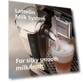 Fully Automatic Espresso Machine with LatteGo Milk System — Coffee & Espresso Combos, Philips