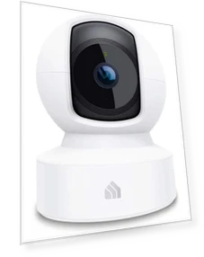 Indoor Pan/Tilt Smart Security Camera, 1080p HD with Night Vision, Motion Detection — Smart Home Security, TP-Link
