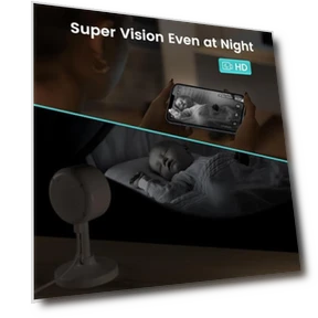 Indoor Security Camera with Night Vision, 2K Resolution, Motion Detection — Security Cameras, लिटोकैम
