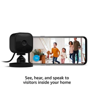 Compact Indoor Plug-in Smart Security Camera — Security Camera, Blink