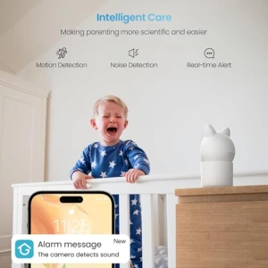 Video Baby Monitor with Camera and Audio - 1080P FHD, Night Vision, Motion Detection — Baby Monitor, iegeek