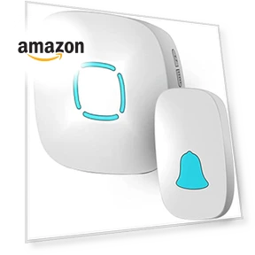 Waterproof Wireless Doorbell Chime Kit with 36 Chimes, Adjustable Volume, 1000ft Range — Kits, Lovin Product