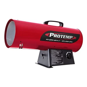 125,000 BTU Propane Forced Air Heater for Large Spaces, Pro-Temp