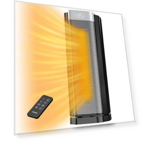 AI Thermostat Space Heater, 1500W PTC Electric Heaters for Indoor Use — Portable Heating Solutions, AEOCKY