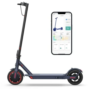 Folding Electric Scooter for Adults with Dual Suspension and APP Control — Electric Scooter, MAXSHOT