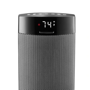 Ceramic Tower Heater with Remote, Digital Display, and Timer, Lasko