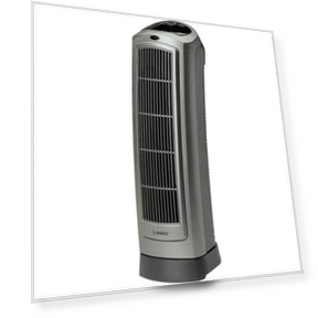 Portable Oscillating Ceramic Space Heater Tower with Digital Display and Remote Control — Portable Heating Solutions, Lasko