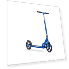 2-Wheel Kick Scooter with Adjustable Handlebar and Rear Brake — Push Scooters, Jetson
