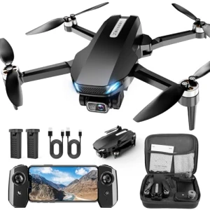2K HD FPV Drone with Brushless Motor, Foldable Mini Drones for Kids and Beginners — Drone, BLINORY