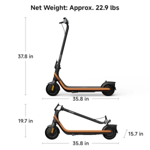 Electric Scooter for Kids 6-14 with Adjustable Handlebar Height, Segway