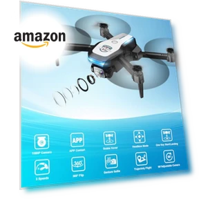 1080P FPV Foldable Drone with Camera for Beginners — Drones, Velcase