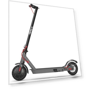 Electric Scooter with 500W Motor, 10" Solid Tires, 25-40.4 Miles Range — Electric Vehicles, Hiboy