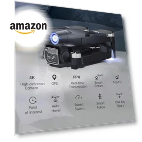 X10 PRO GPS Drone with Camera 4K UHD, 90 Min Flight Time, 3280 FT Range — Drones, CHUBORY