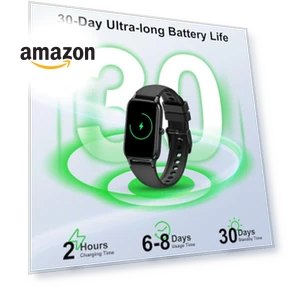 1.57" Smartwatch with Bluetooth Calls, 110+ Sport Modes, Heart Rate Monitor — Smartwatches, Dyurwa