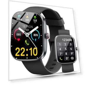 1.91" Smartwatch with Bluetooth Calls, Fitness Tracker, 110+ Sport Modes — Smartwatches, Matast