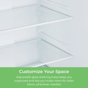 Counter-Depth French Door Refrigerator with Ice Maker, Energy Efficient Inverter Compressor, Kenmore