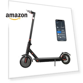 Foldable Electric Scooter for Adults, 350W Motor, 19 Mph, 21 Miles Range — Push Scooters, YIWMWIY