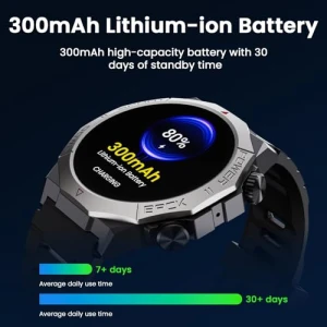 Military Smart Watch with Bluetooth Calls, 1.39" HD Display, 110+ Sports Modes — Smart Watch, Cillso