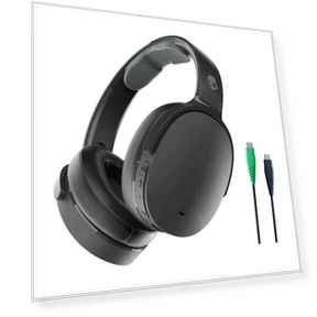 Over-Ear Noise Cancelling Wireless Headphones with 22 Hr Battery — In-Ear Headphones, Skullcandy