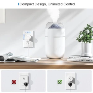 Smart Plug with WiFi Remote Control and Timer, Works with Alexa and Google Home — Smart Plug, EIGHTREE