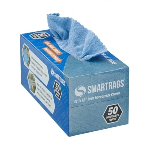 Lint Free Microfiber Cleaning Cloths in Dispenser Box, Arkwright