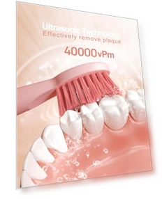 Sonic Electric Toothbrush for Adults, Smart Cleaning and Whitening, 5 Modes Selection 38000VPM Rechargeable — Ultrasonic, AJELU