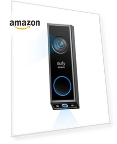 Video Doorbell with Dual Cameras, 2K HD, Color Night Vision, Battery Powered — Smart Home Security, eufy Security