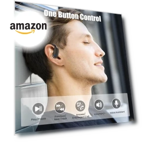 Wireless Earbuds Bluetooth 5.4 with IPX7 Waterproof, Noise Cancelling Mic — In-Ear Headphones, TRAUSI