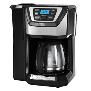 12-Cup Mill and Brew Coffee Maker with Automatic Grind, Programmable Drip Coffee Machine — Coffee Maker, BLACK+DECKER
