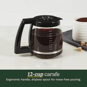 12-Cup Programmable Coffeemaker with Carafe — Coffee Maker, Cuisinart