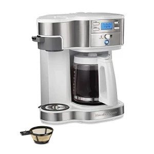 2-Way 12 Cup Programmable Drip Coffee Maker & Single Serve Machine — Coffee Maker, Hamilton Beach