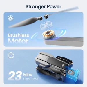 4K GPS Drone with Camera for Adults, Under 250g, Foldable Quadcopter — Drone, Holy Stone