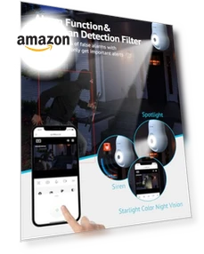 4MP Bulb Security Camera 2.4GHz, 360° 2K Wireless Outdoor Indoor Camera — Smart Home Security, LaView