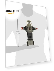 Electronic Lights & Sounds B9 Robot Figure, 10 inches — Playsets, DIAMOND SELECT TOYS