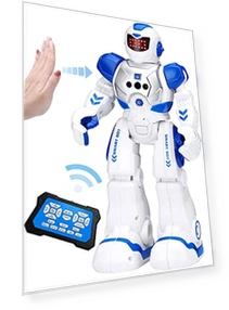 Gesture Sensing RC Robot Toy for Kids — Interactive Figures & Robots, KingsDragon