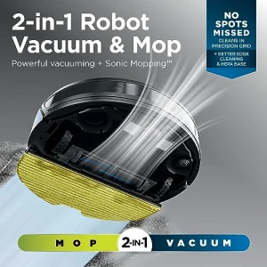 Matrix Plus 2in1 Robot Vacuum & Mop with Sonic Mopping and Self Empty Base — Robot Vacuum, Shark