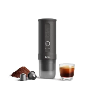 Portable Electric Espresso Machine for Travel, Camping, and Office, OutIn
