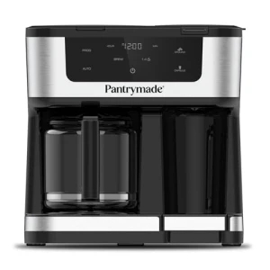 Programmable Coffee Maker with Single Serve Brewer - 12-Cup & K-Cup Compatible — Coffee Maker, Pantrymade