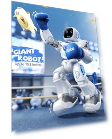 Programmable Interactive RC Robot for Kids — Interactive Figures & Robots, Ruko