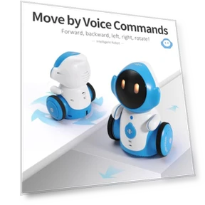 Rechargeable Smart Talking Robot Toy for Kids — Interactive Figures & Robots, GILOBABY