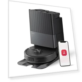 Robot Vacuum and Mop Combo with Self-Emptying & Refilling, 10,000Pa Suction — Smart Cleaning Robots, Roborock