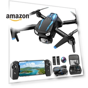 1080P HD FPV Foldable Drone with Camera for Kids and Adults — Drones, Dazlen