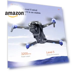 FPV Camera Drone with 1080P HD, Night Vision, Obstacle Avoidance — Drones, OKYUK