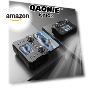 KY102 Drone with Screen Controller, 4K Camera, Obstacle Avoidance — Drones, QAONIE