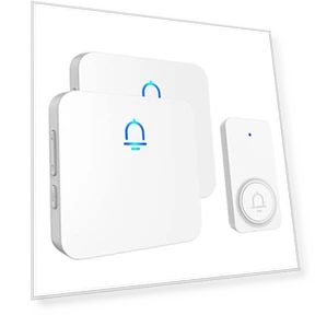 Wireless Doorbell with 1000ft Range, Adjustable Volume, 32 Melodies — Push Buttons, SECRUI