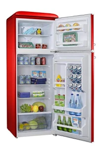 Dual Door Refrigerator with Top Mount Freezer, Galanz