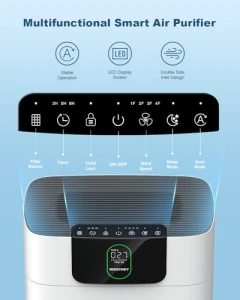 HEPA Air Purifier for Large Rooms — Air Purifier, WESTHEY