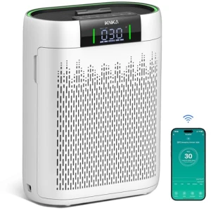 Hepa Air Purifier with Air Quality Monitor — Air Purifier, KNKA