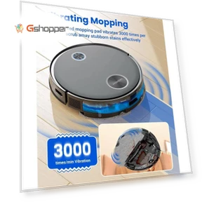 3-in-1 Robot Vacuum: Vacuum, Sweep, Mop All-in-one — Smart Cleaning Robots, Proscenic