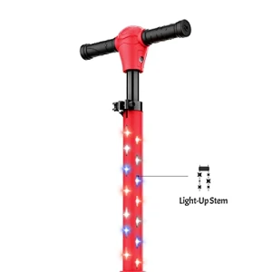 3-Wheel Light-Up Kick Scooter, Jetson